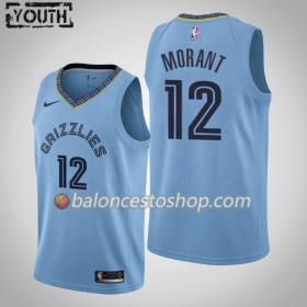 Camiseta Niños NBA Memphis Grizzlies Ja Morant 12 2019-20 Nike Statement Edition Swingman